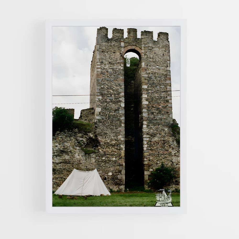 Poster Le Château de Pierre – affiche Buhurt (vue 3)